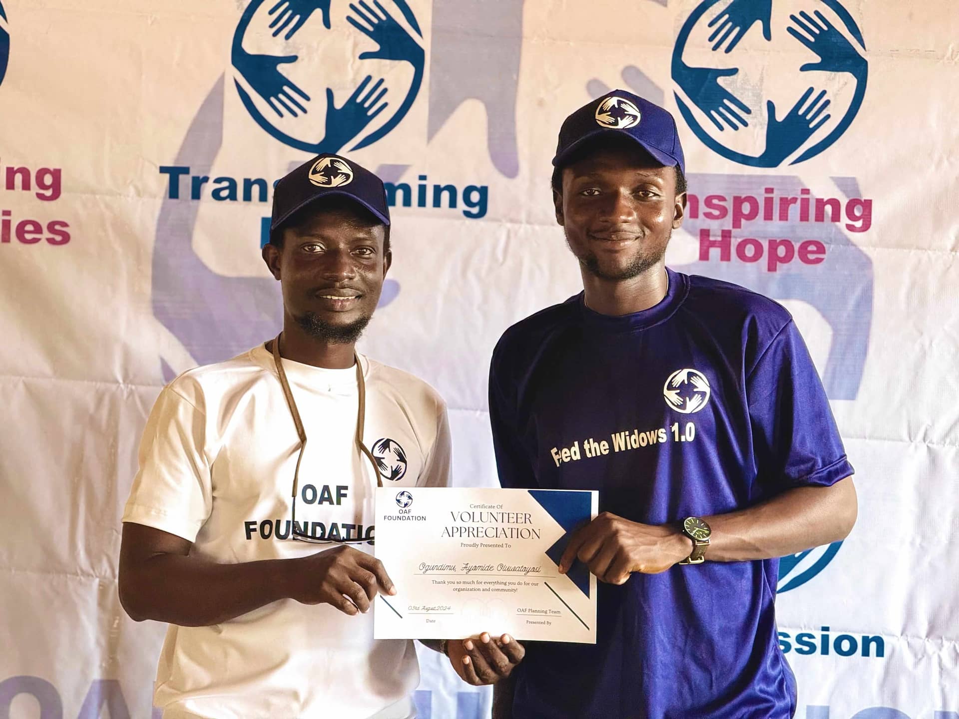 Volunteer Team Appreciation