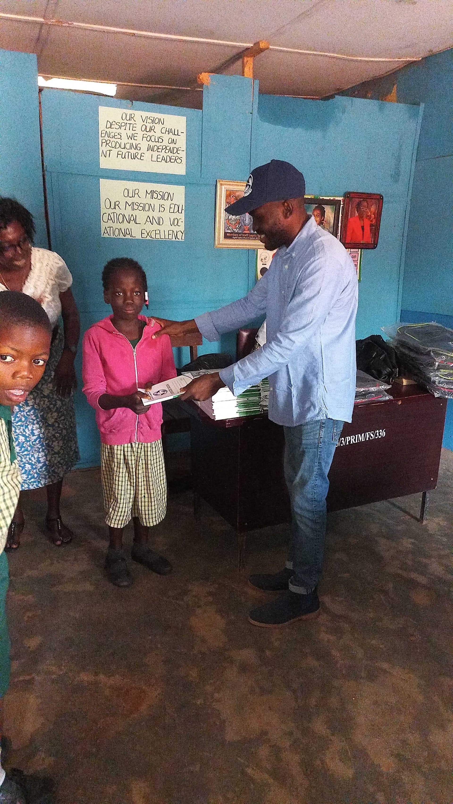 Distribution at Lagelu Special School - Image 7