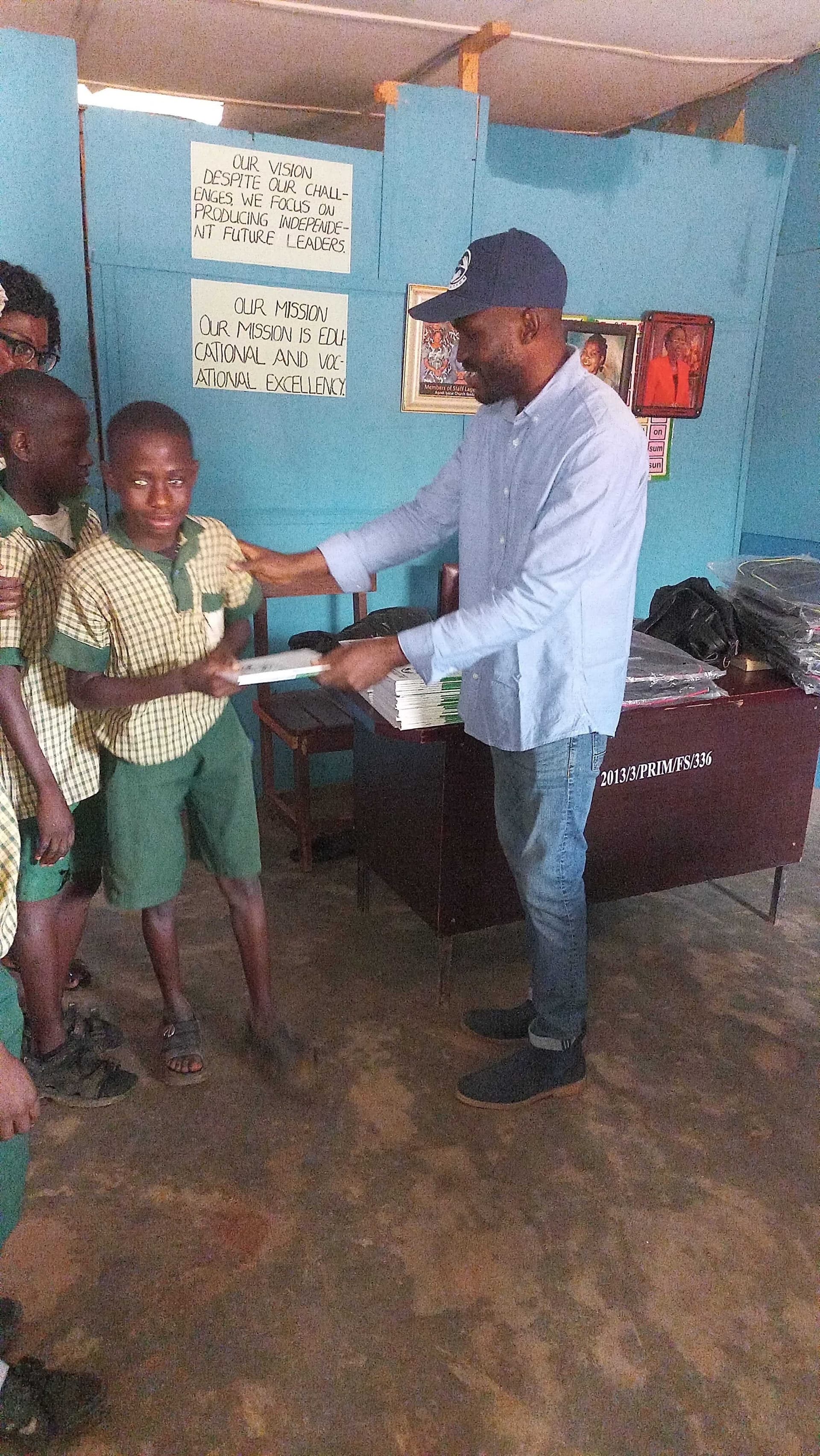 Distribution at Lagelu Special School - Image 8