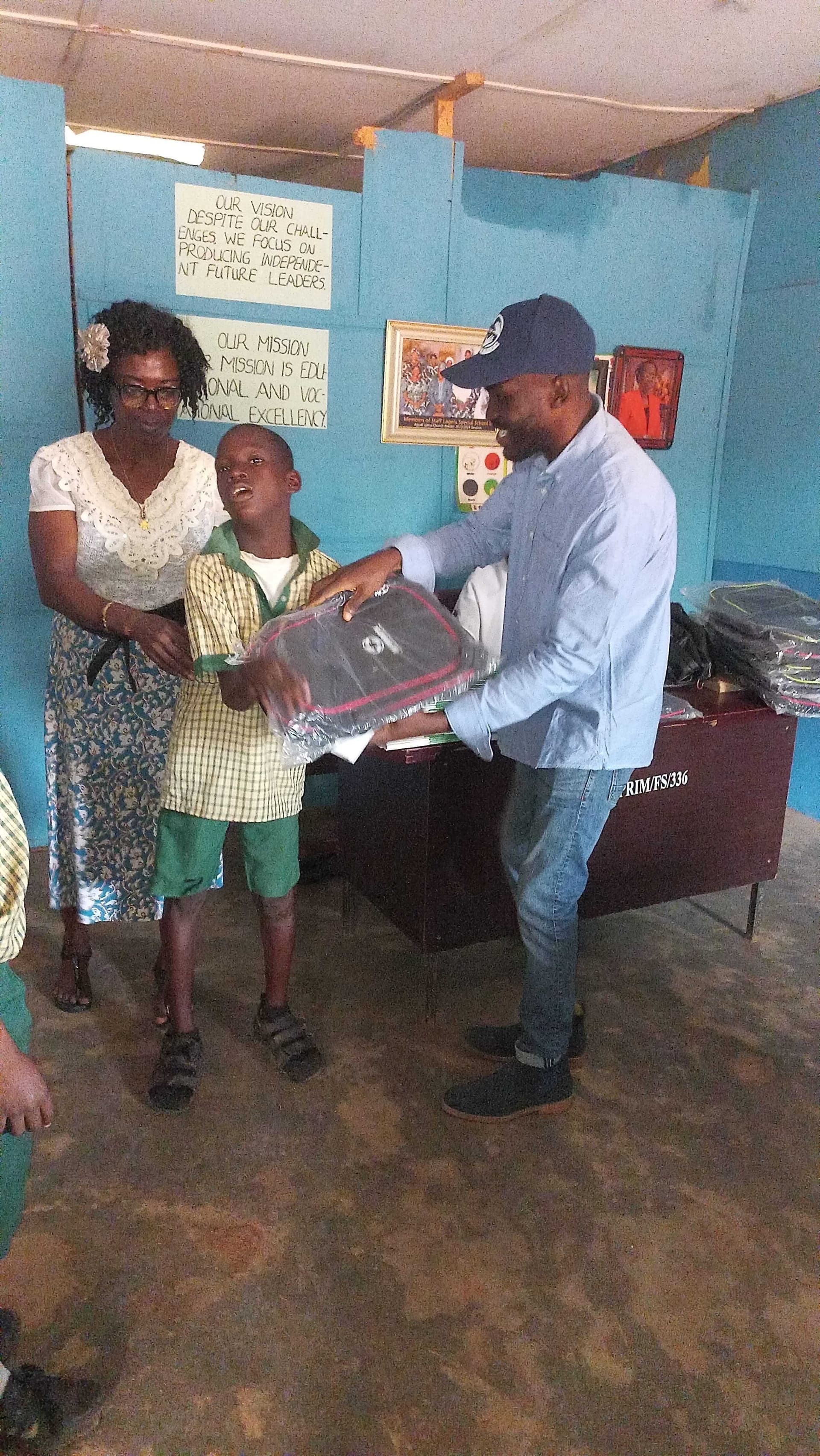 Distribution at Lagelu Special School - Image 9