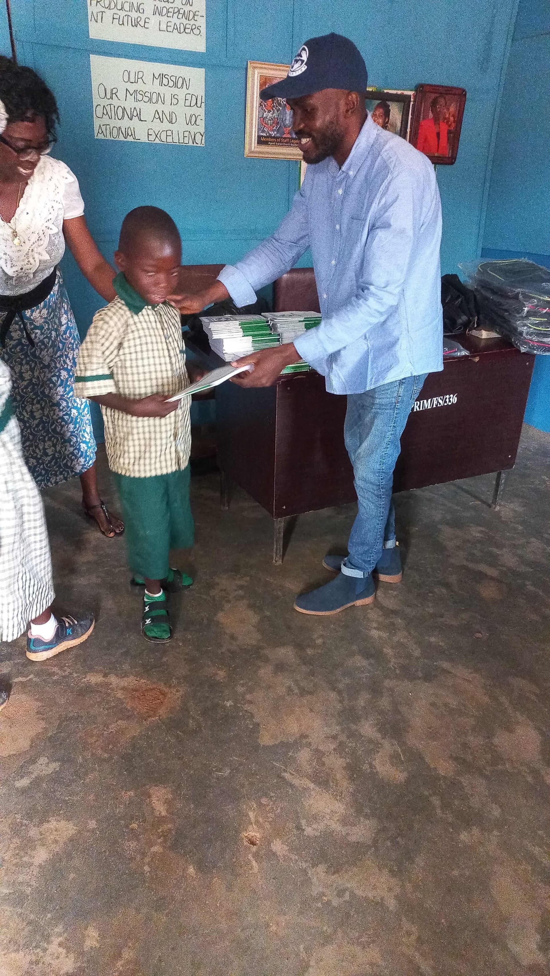 Distribution at Lagelu Special School - Image 16