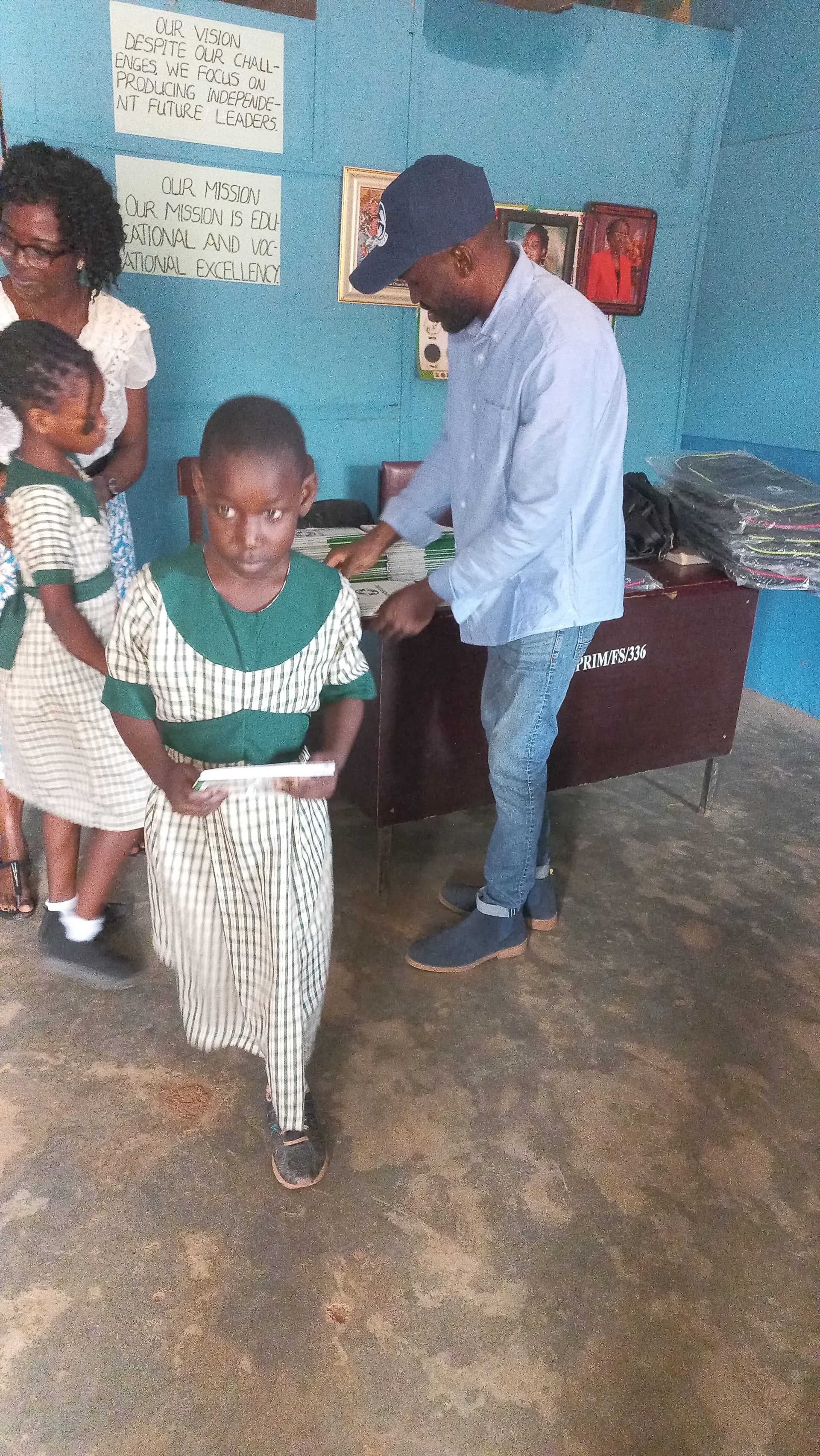 Distribution at Lagelu Special School - Image 17