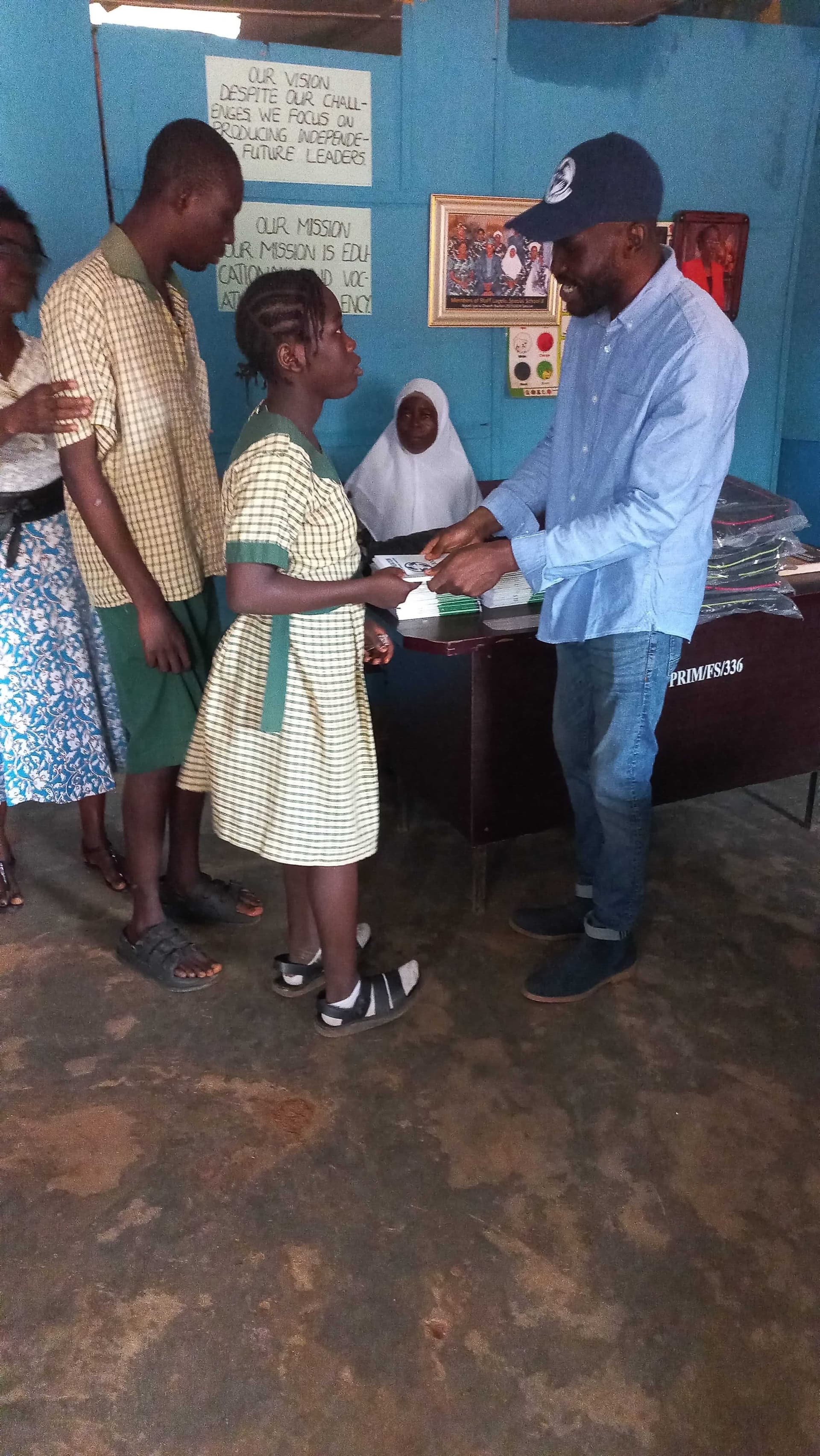 Distribution at Lagelu Special School - Image 20