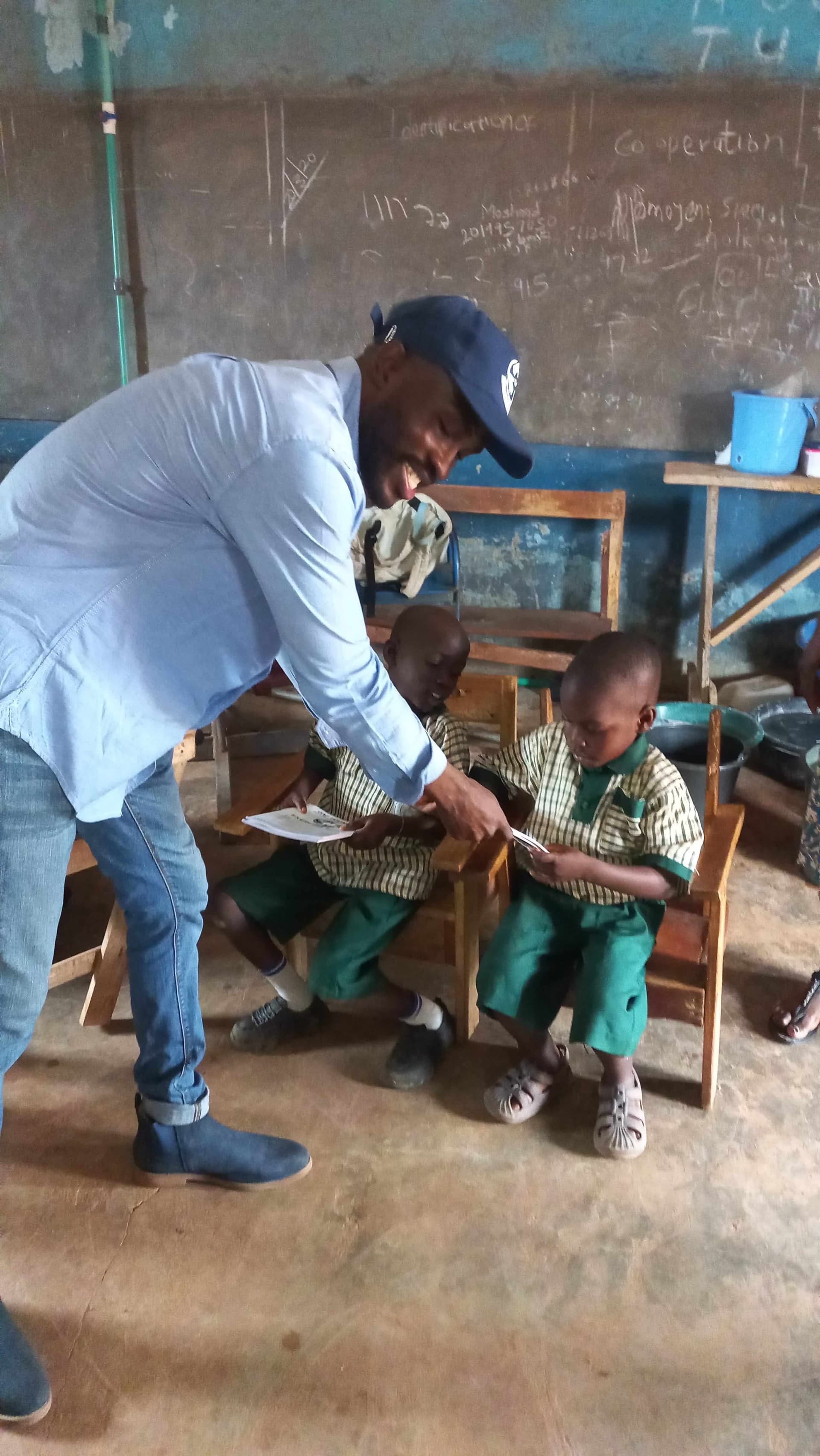 Distribution at Lagelu Special School - Image 25